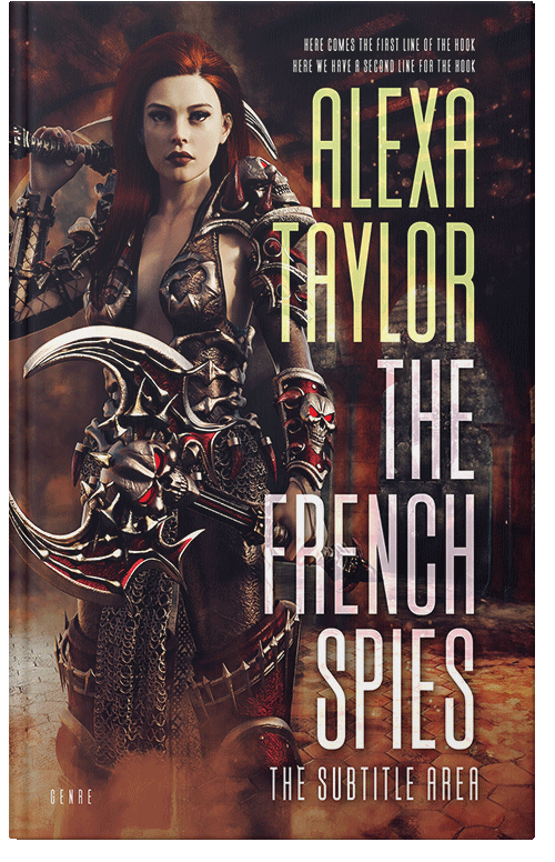 Front view of Cameo #29029 - Premade Fantasy Book Cover