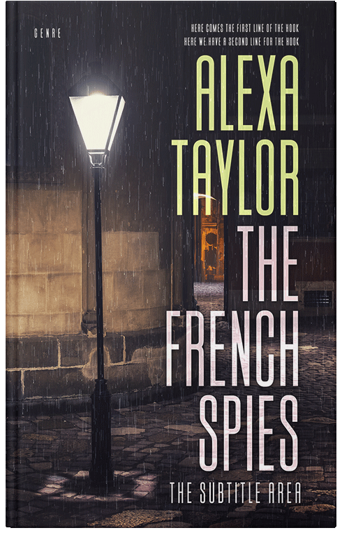 Front view of Premade Mystery & Thriller & Suspense Book Cover - Baltic Sea