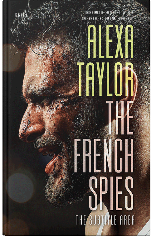 Front view of Premade Action & Adventure Book Cover - Pavlova