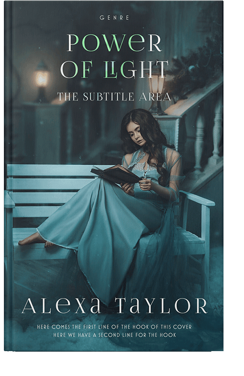 Front view of Te Papa Green #29042 - Premade Fantasy Book Cover