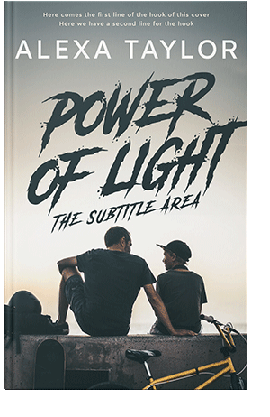 Pre Made Book Cover Timberwolf