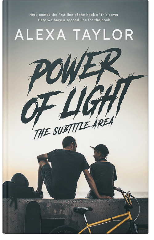 Front view of Timberwolf #29063 - Premade Teen & Young Adult Book Cover