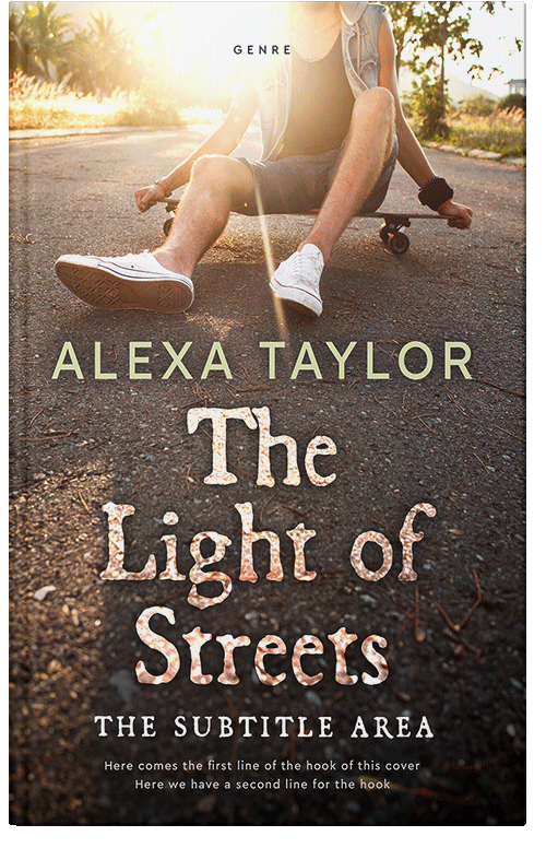 Front view of Premade Teen & Young Adult Book Cover - Mondo