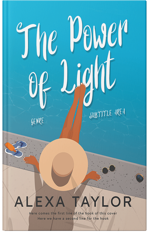 Front view of Eastern Blue #29071 - Premade Travel Book Cover