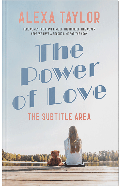 Front view of Premade Teen & Young Adult Book Cover - Iron