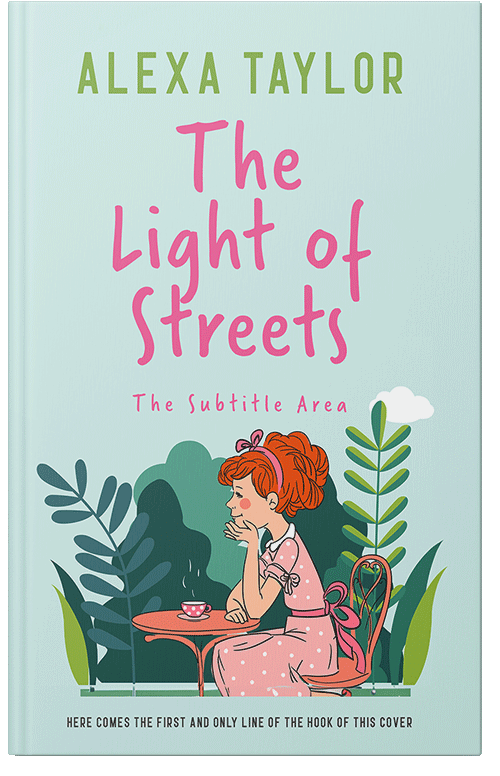 Front view of Premade Teen & Young Adult Book Cover - Geyser