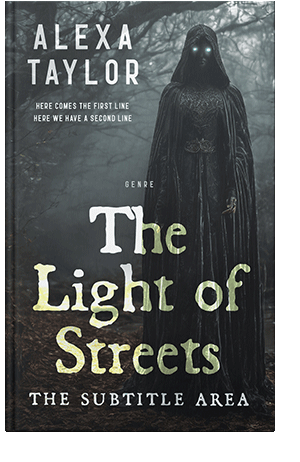 Pre Made Book Cover Shark