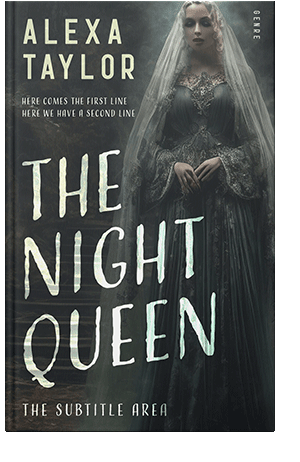 Pre Made Book Cover Outer Space