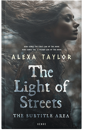 Pre Made Book Cover Outer Space