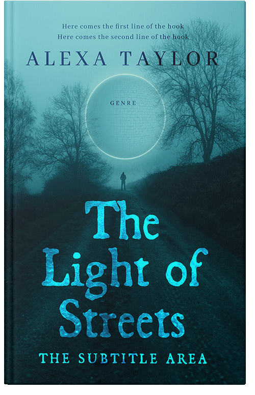 Front view of Tiber #29099 - Premade Fantasy Book Cover