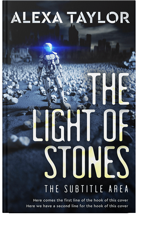 Front view of Mirage #29107 - Premade Apocalyptica Book Cover | BookCoverZone