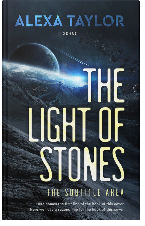 Front view of Mirage #29110 - Premade Apocalyptica Book Cover