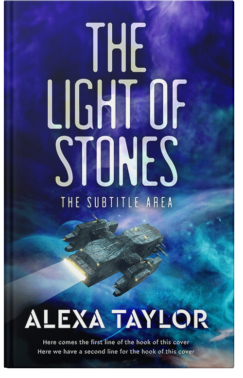 Front view of Deep Koamaru #29111 - Premade Science Fiction Book Cover