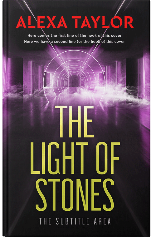 Front view of Premade Science Fiction Book Cover - Eunry