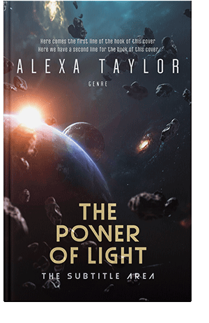 Pre Made Book Cover Shark