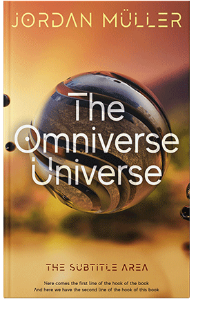 Pre Made Book Cover Copper