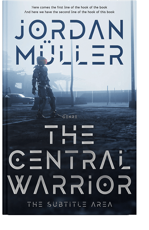 Front view of Big Stone #29133 - Premade Apocalyptica Book Cover