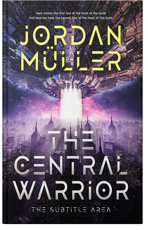 Front view of Wafer #29134 - Premade Science Fiction Book Cover