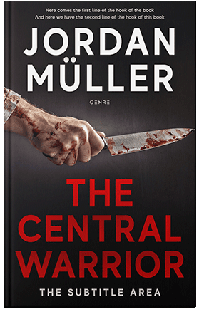 Pre Made Book Cover Chestnut