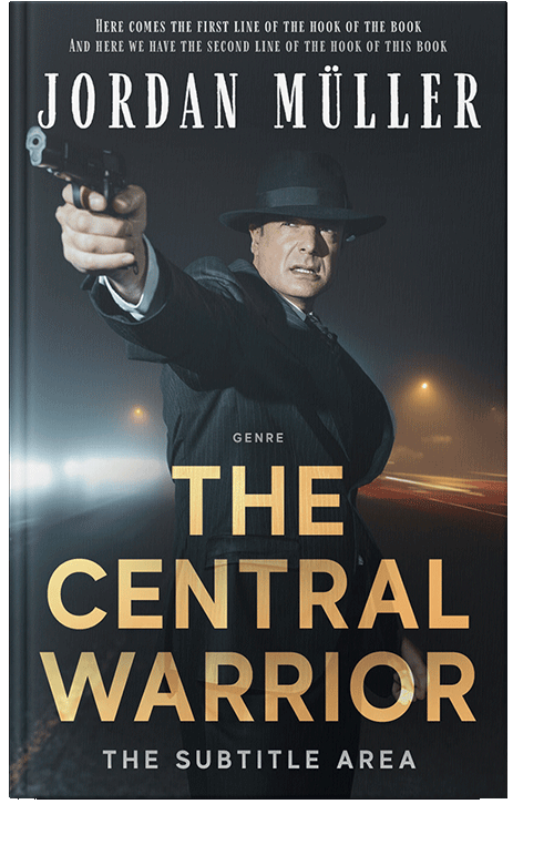 Front view of Ebony Clay #29145 - Premade Mystery & Thriller & Suspense Book Cover