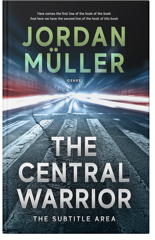 Front view of Premade Mystery & Thriller & Suspense Book Cover - Mirage