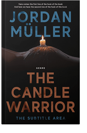 Pre Made Book Cover Cod Gray