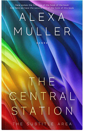 Pre Made Book Cover Raw Sienna