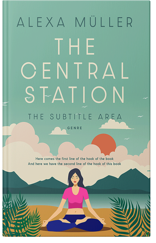 Front view of Acapulco #29171 - Premade Health & Mind & Body Book Cover