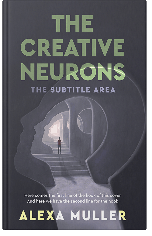 Front view of Premade Self-Improvement & Self-Help Book Cover - Tuna