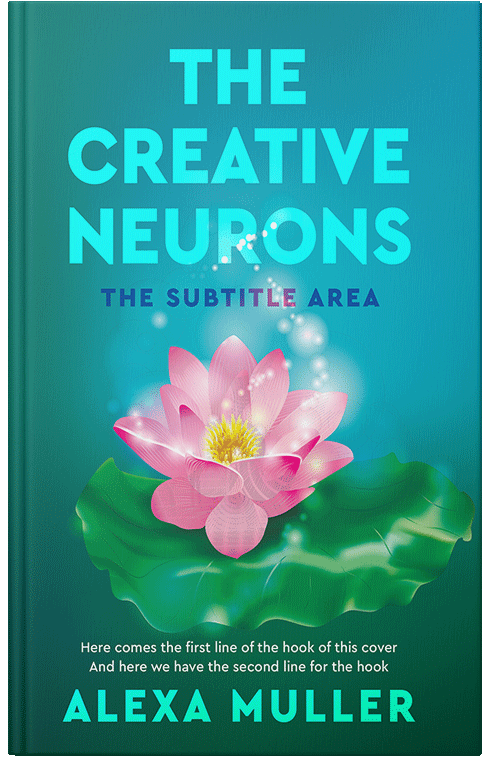 Front view of Premade Health & Mind & Body Book Cover - Gossamer