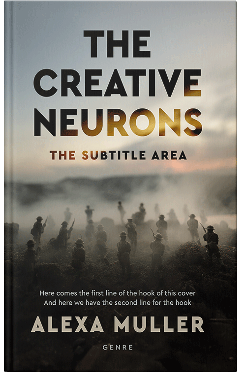 Front view of Zeus #29184 - Premade Historical Book Cover