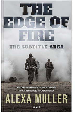 Pre Made Book Cover Iron