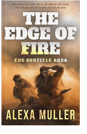 Pre Made Book Cover Driftwood