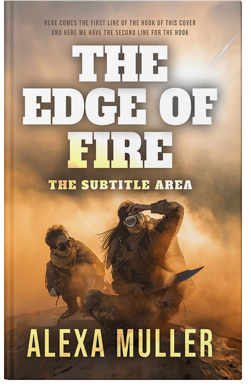 Front view of Driftwood #29193 - Premade Apocalyptica Book Cover