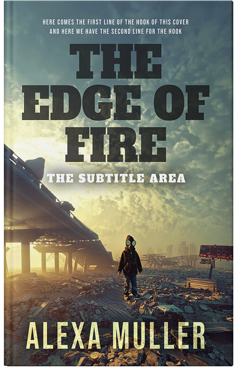 Front view of Cape Cod #29195 - Premade Apocalyptica Book Cover