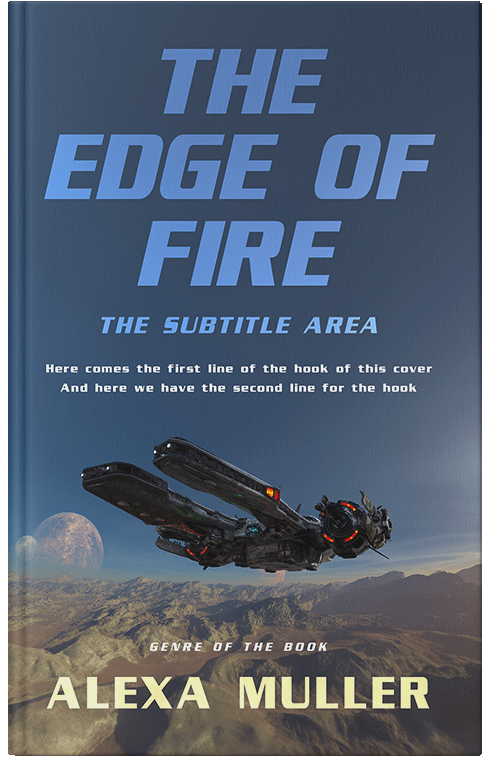 Front view of Fiord #29196 - Premade Apocalyptica Book Cover