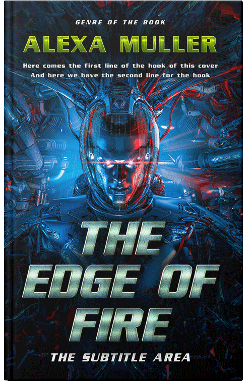 Front view of Premade Science Fiction Book Cover - Firefly