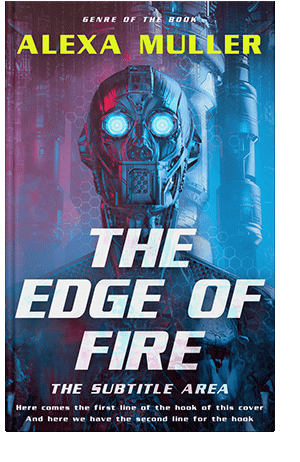 Pre Made Book Cover Martinique