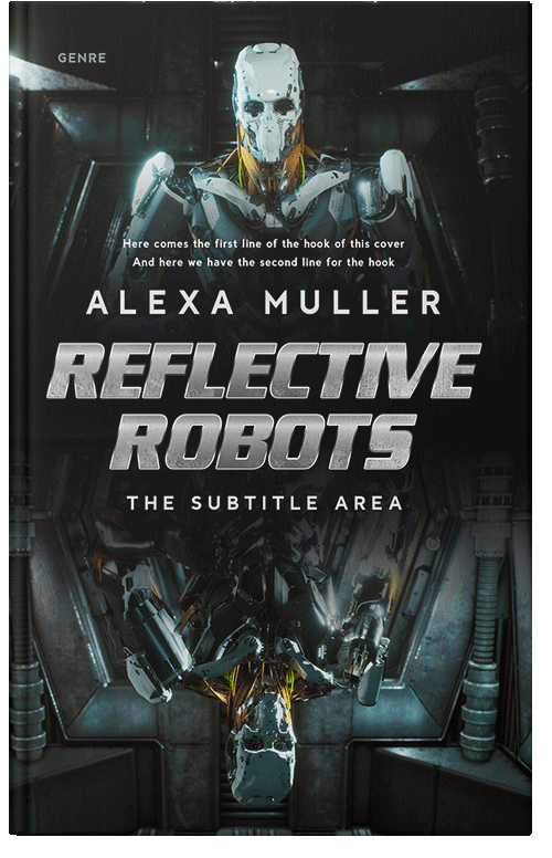 Front view of Woodsmoke #29205 - Premade Science Fiction Book Cover