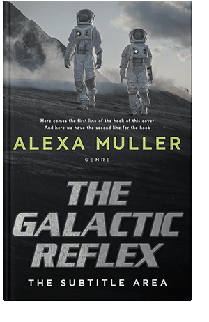 Pre Made Book Cover Green Spring