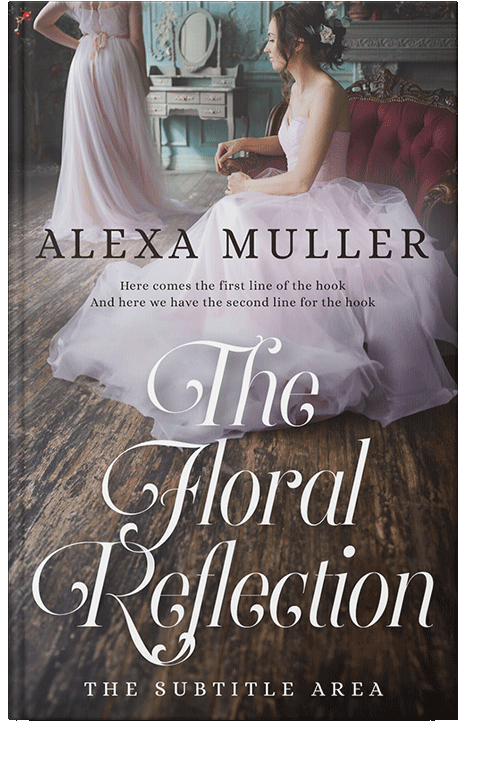 Front view of Masala #29218 - Premade Romance Book Cover