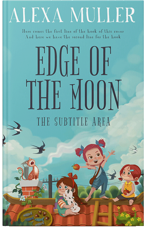 Front view of Half Baked #29228 - Premade Children's Book Cover