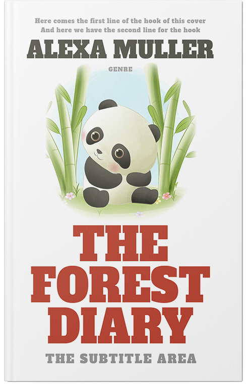 Front view of Snow Drift #29231 - Premade Nature Book Cover