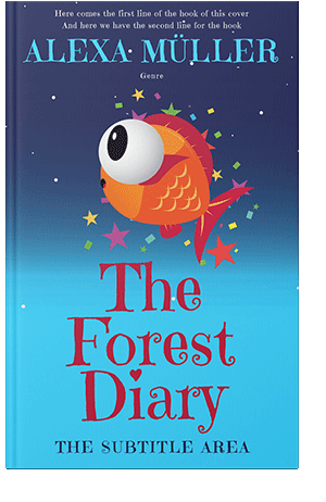 Pre Made Book Cover Picton Blue