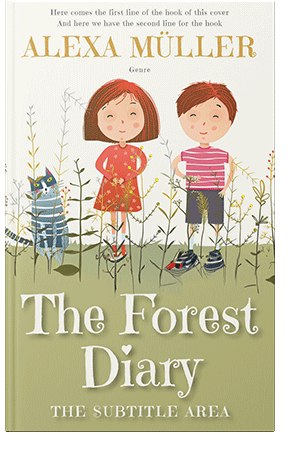 Pre Made Book Cover Tana