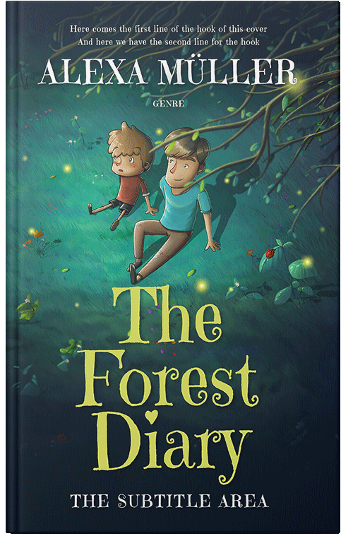 Front view of Te Papa Green #29237 - Premade Nature Book Cover