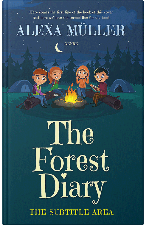 Front view of Tarawera #29238 - Premade Teen & Young Adult Book Cover