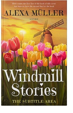 Pre Made Book Cover Bronze Olive