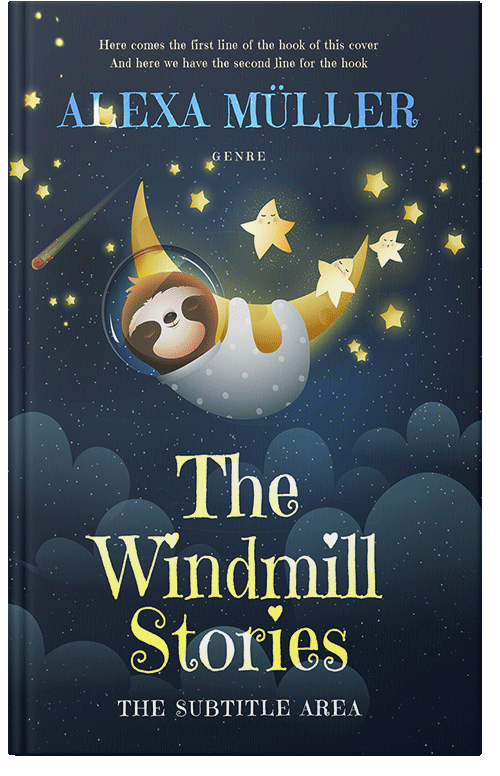 Front view of Cloud Burst #29243 - Premade Fantasy Book Cover