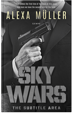 Pre Made Book Cover Gray Nickel